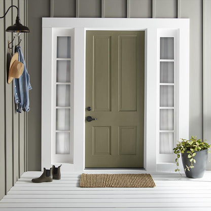 Asparagus green with hazel hues exterior paint