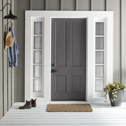 Almost black with green undertones exterior paint