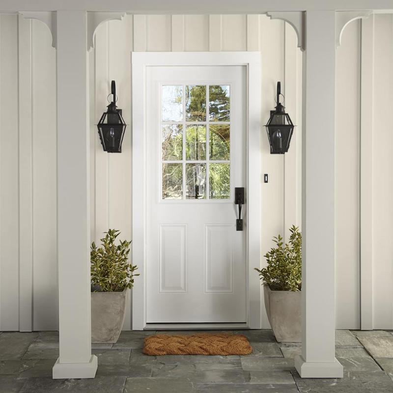 warm honey yellow exterior paint
