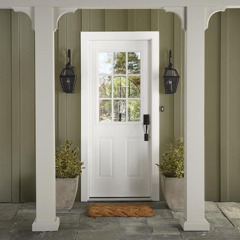 Asparagus green with hazel hues exterior paint