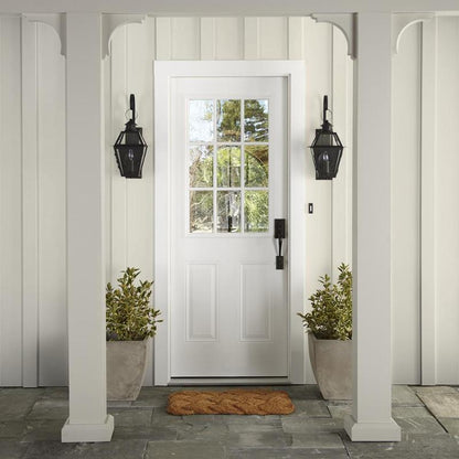 A bleached beige exterior paint