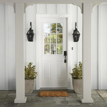 A pure white exterior paint