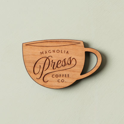 Magnolia Press Latte Mug Magnet