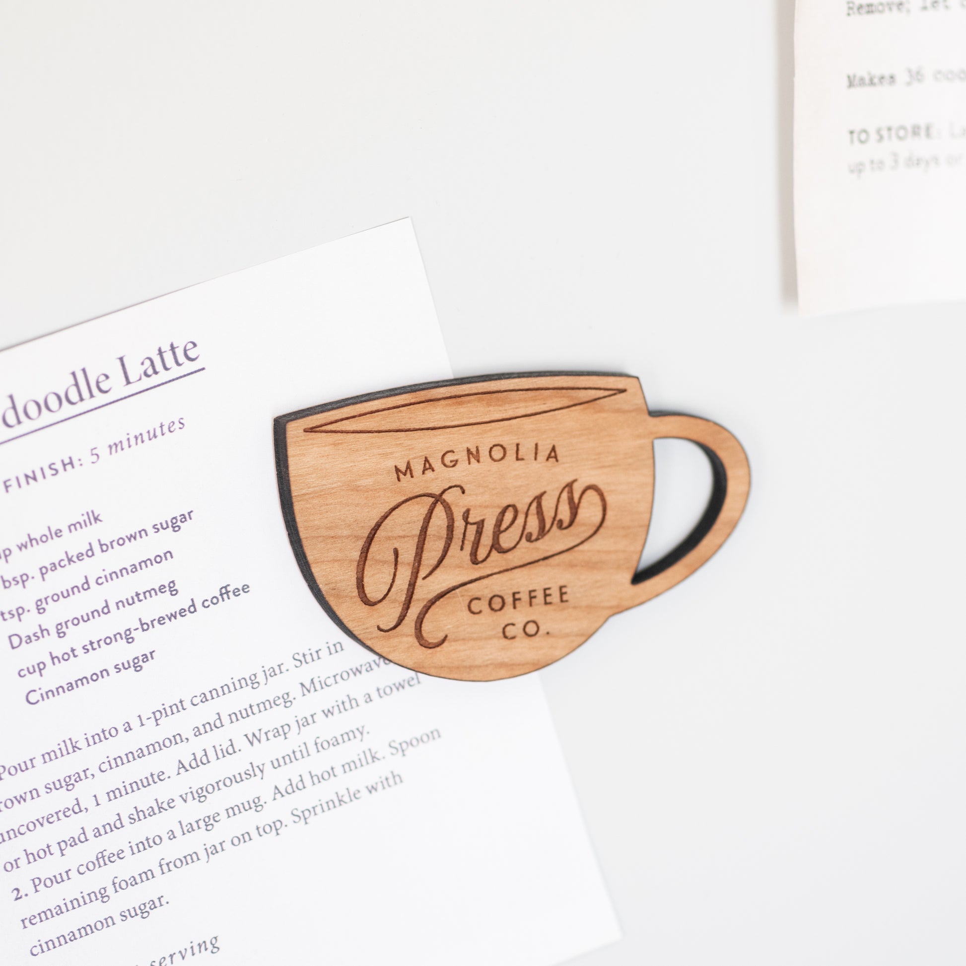 Magnolia Press Latte Mug Magnet