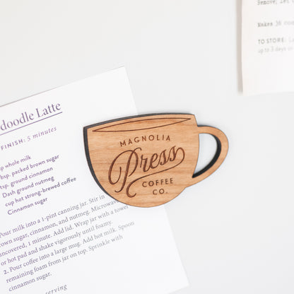 Magnolia Press Latte Mug Magnet