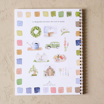 Magnolia Watercolor Workbook