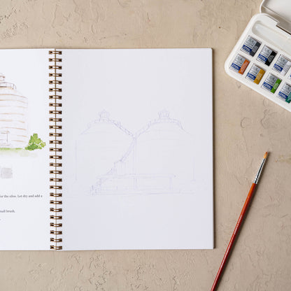Magnolia Watercolor Workbook