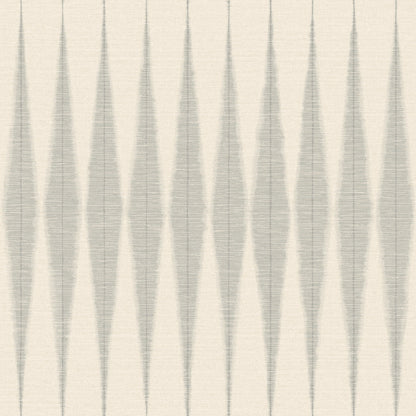 cool grey retro diamond pattern on white wallpaper