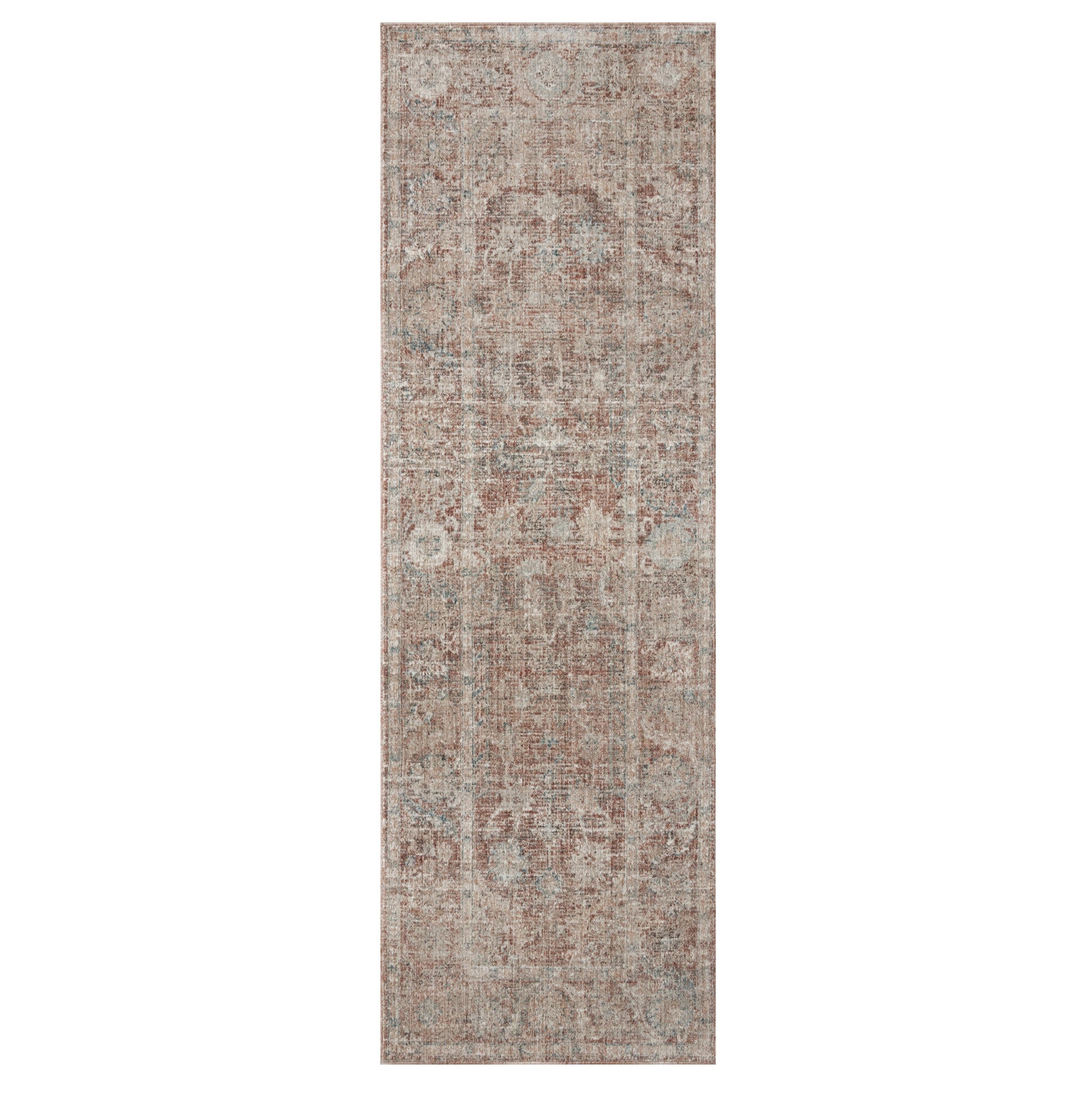 Millie Brick Fog Rug runner