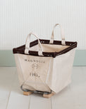Magnolia Steele Canvas Small Basket - 1 BU