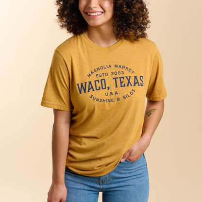 Sunshine and Silos Mustard Shirt