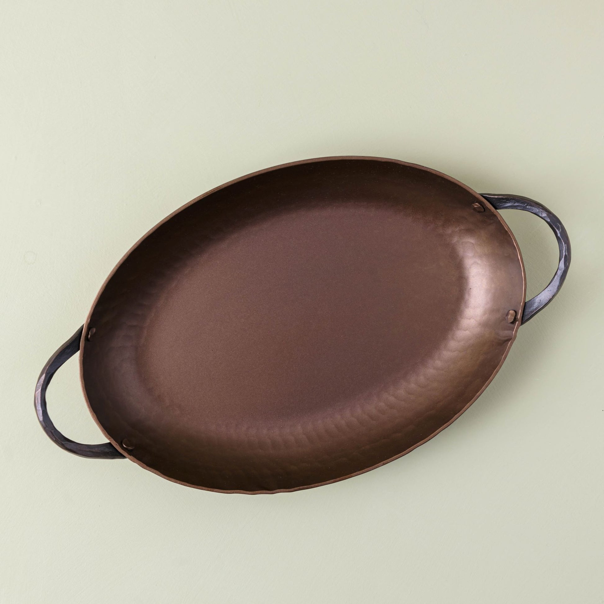 Smithey Carbon Steel Oval Roaster