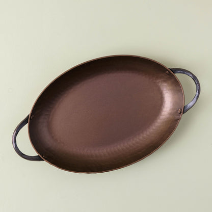Smithey Carbon Steel Oval Roaster