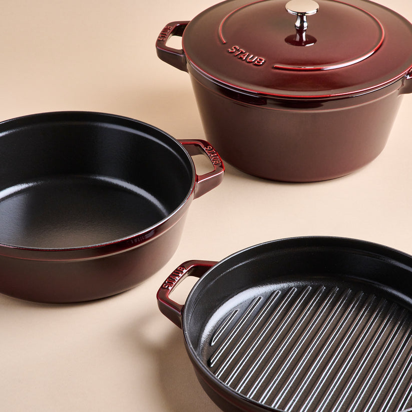Staub Stackable 4-Piece Set – Magnolia