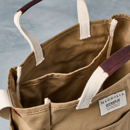 Magnolia Steele Canvas Utility Tote Khaki