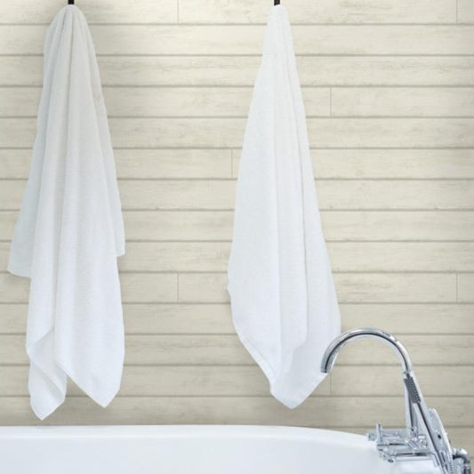 cool white skinny shiplap patterned wallpaper