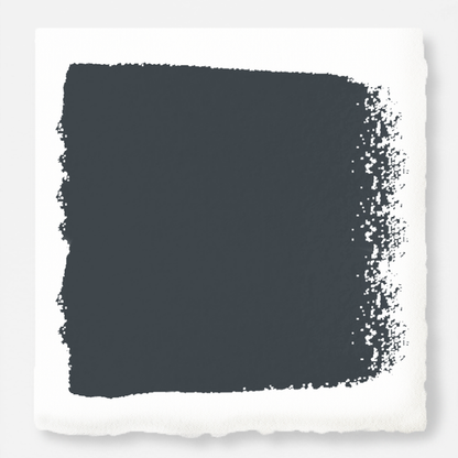 Almost black with dark blue undertones exterior paint