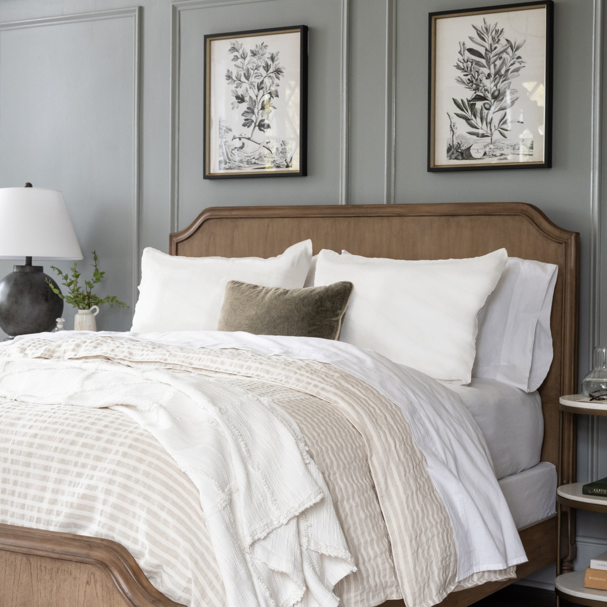 Corinne Bed in bedroom setting