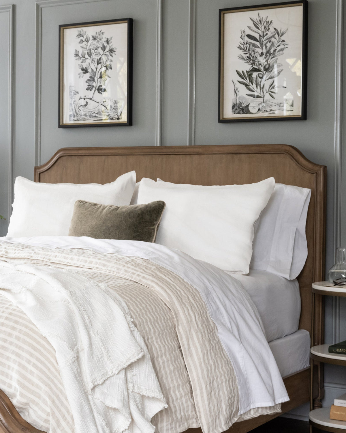 Corinne Bed in bedroom setting