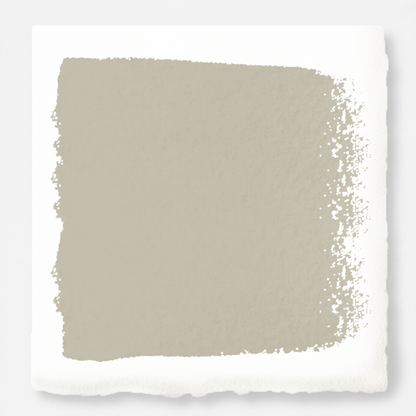 Sandy tan with pink door and cabinet paint named cinnamon sugar