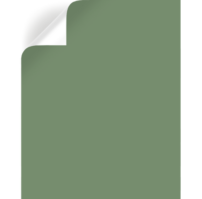 evergreen green paint peel and stick sample