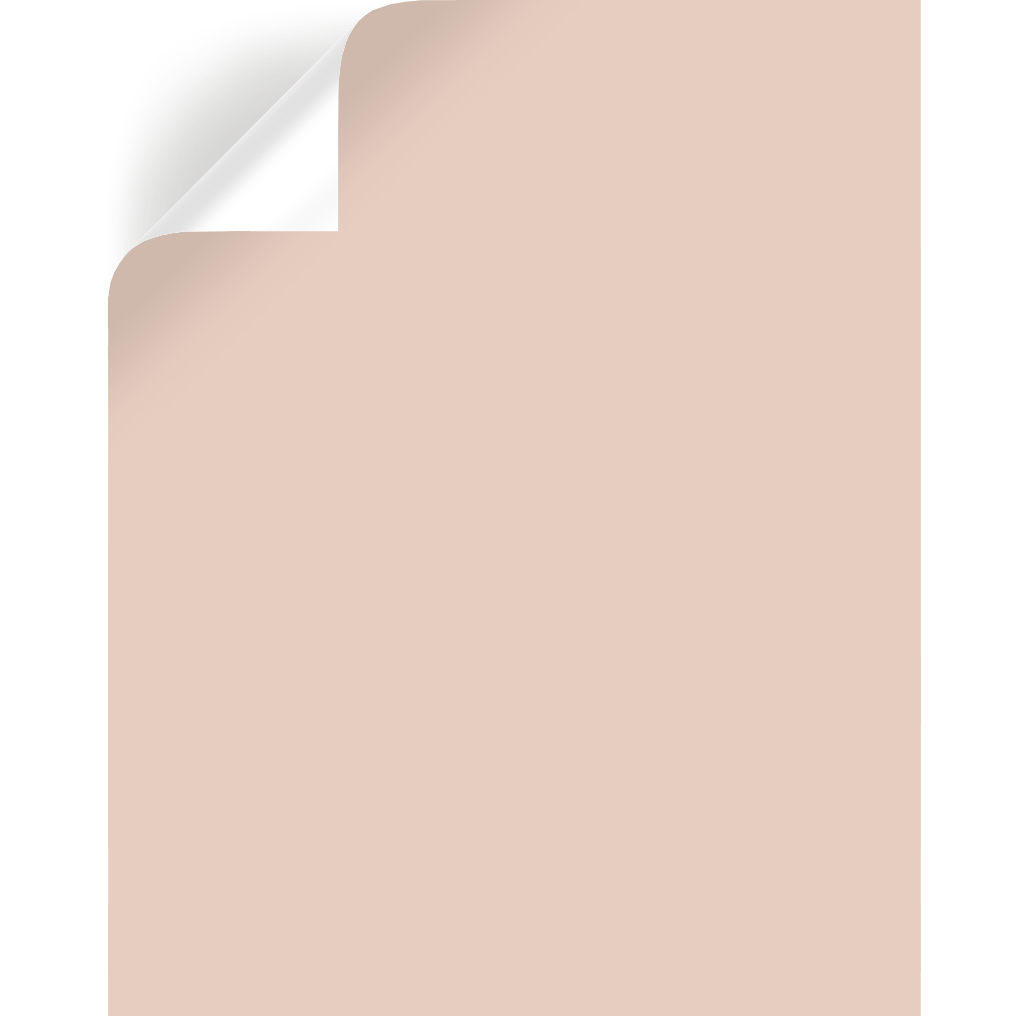 muted light pink paint peel and stick sample