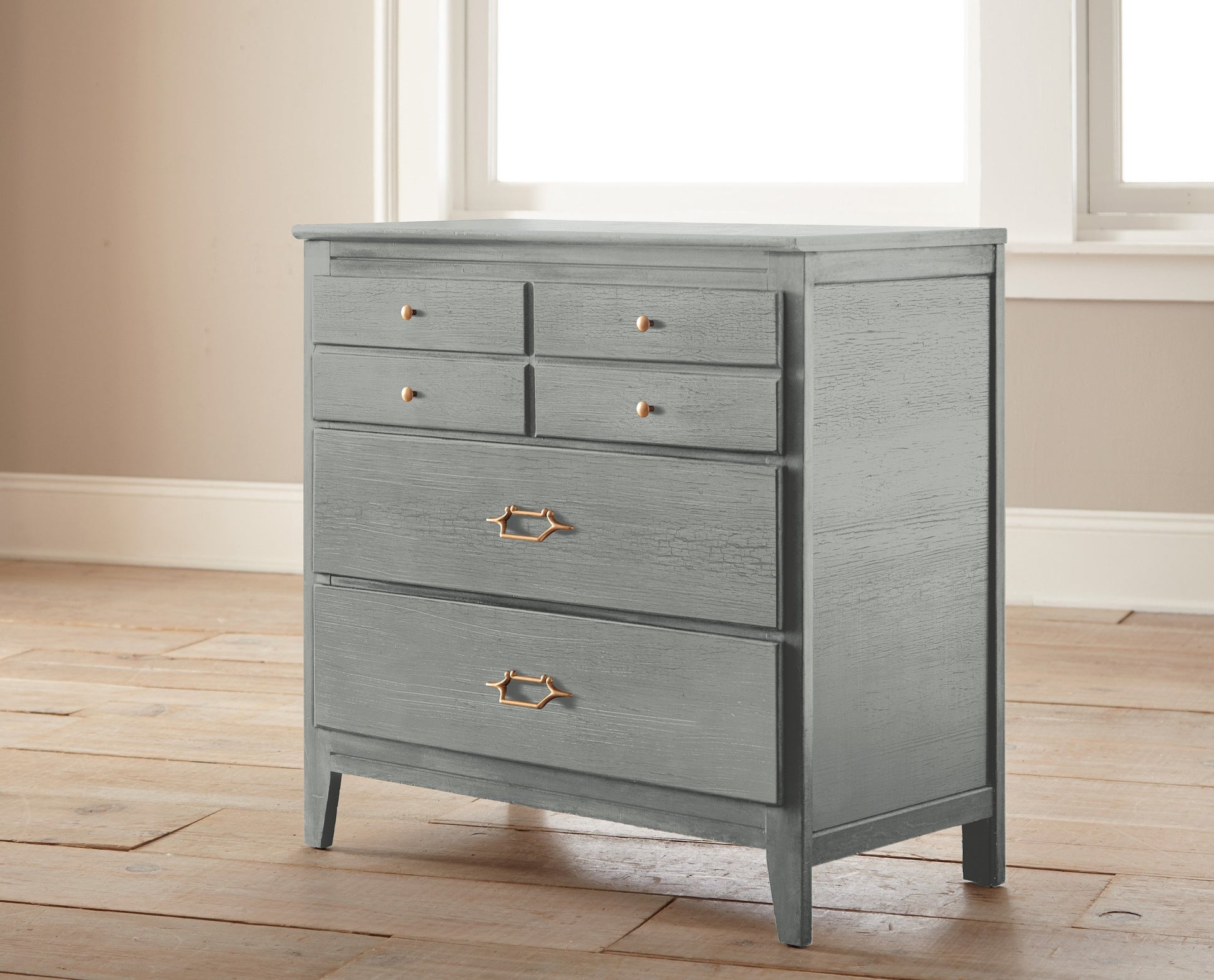 warm charcoal chalk paint