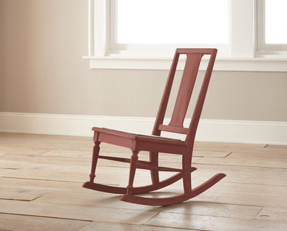 dark rust-red chalk paint