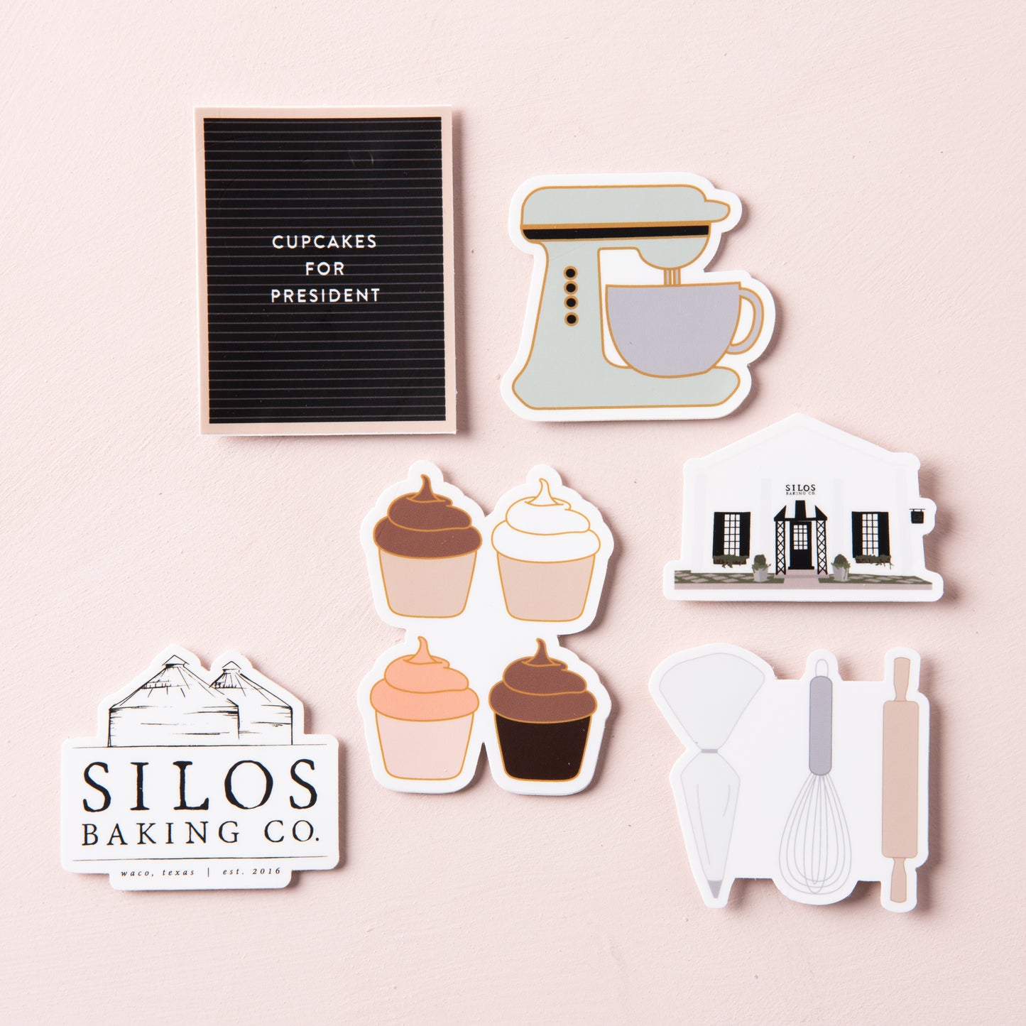 Silos Baking Co. Sticker Pack