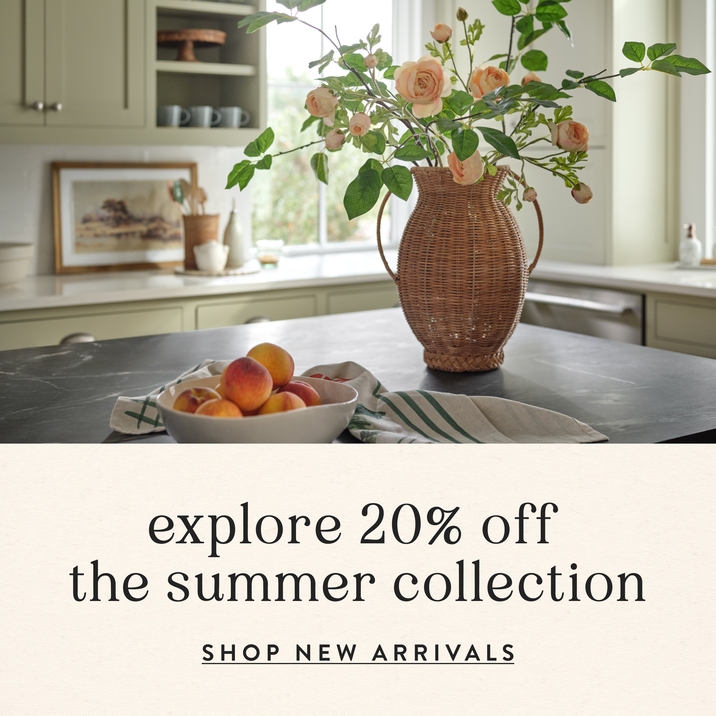 Shop 20% off Summer Collection