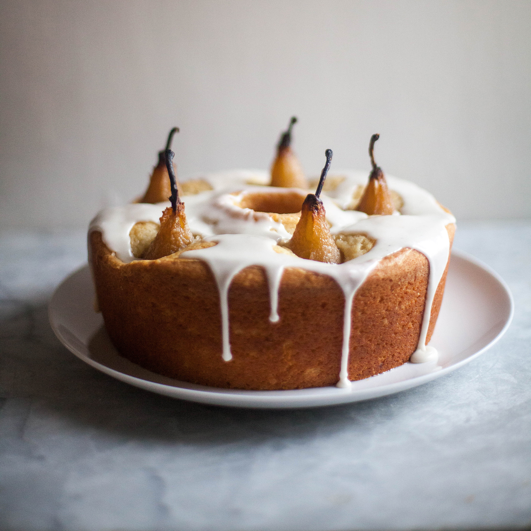Zoë Bakes Pear Cake