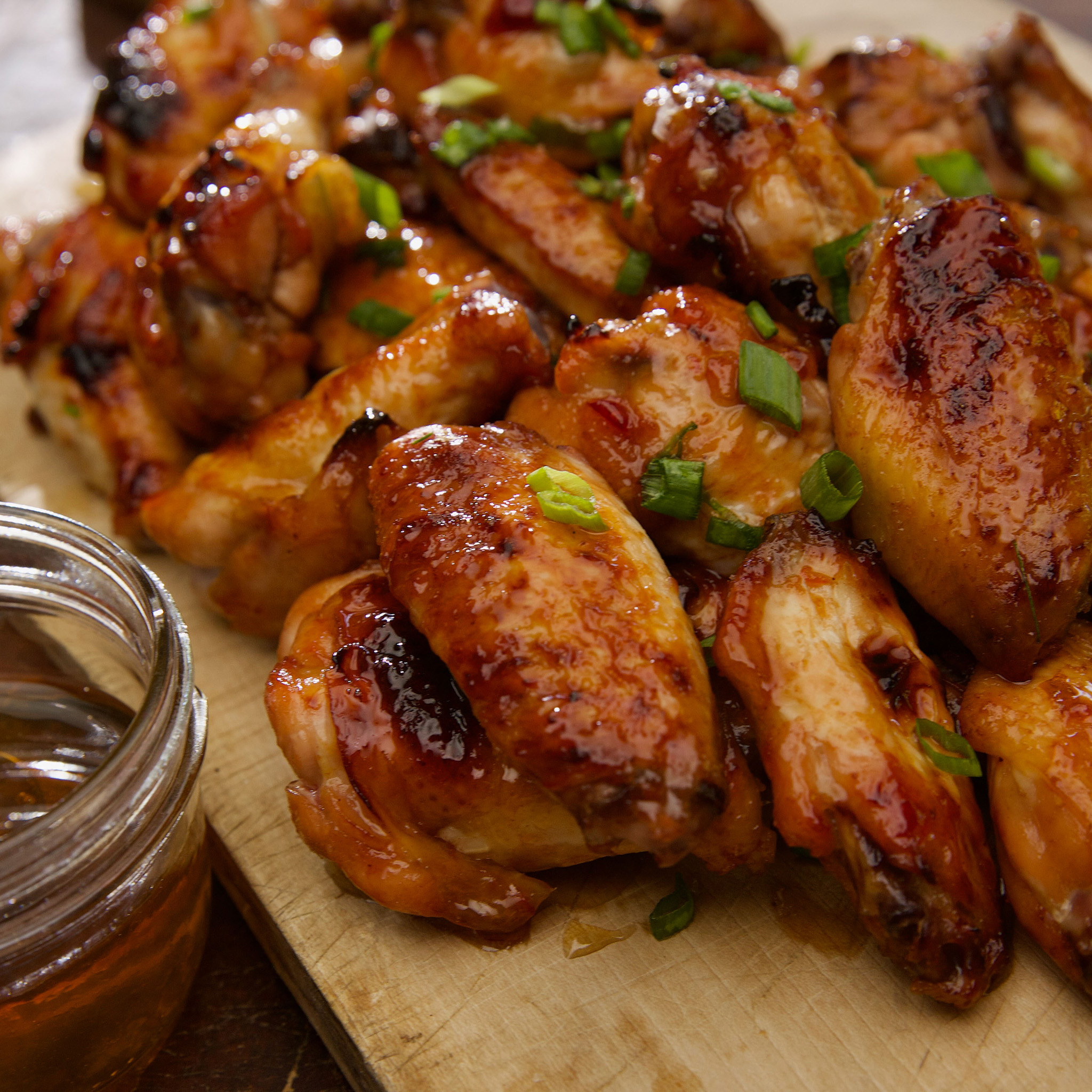 Elizabeth Poett's Honey-Glazed Wings