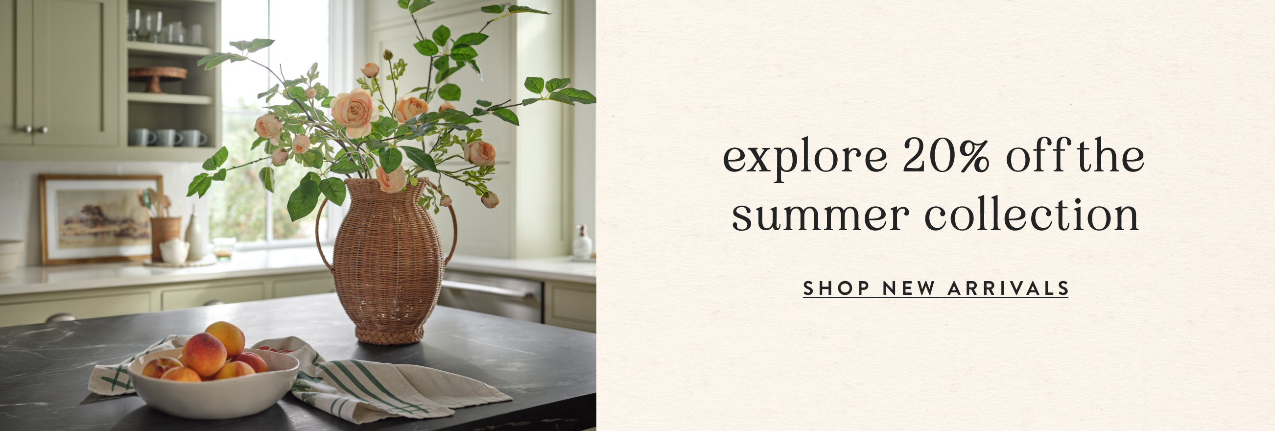 Shop 20% off Summer Collection