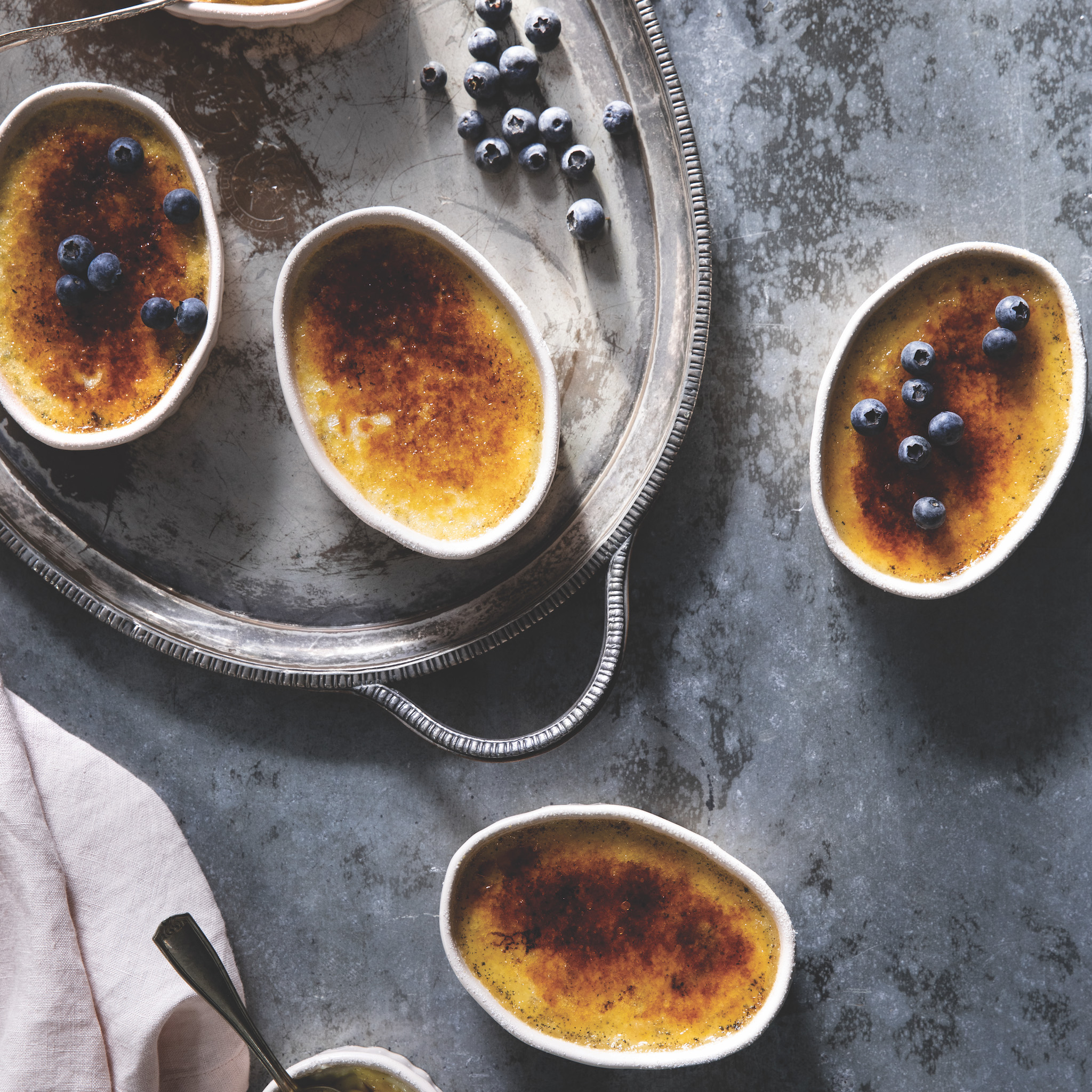 Joanna Gaines' Crème Brûlée with Fresh Berries