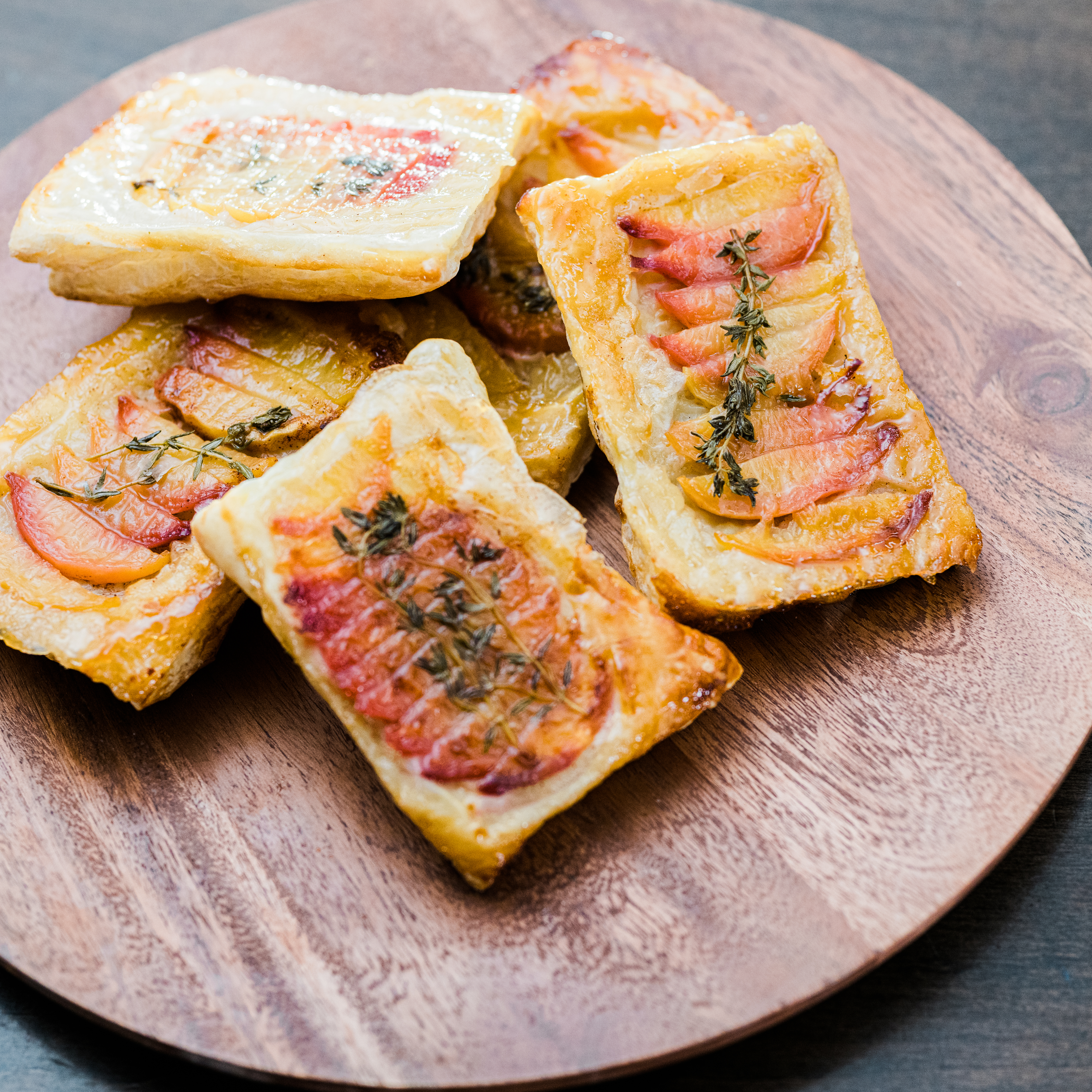 Abner & Amanda's Mini Peach Galettes