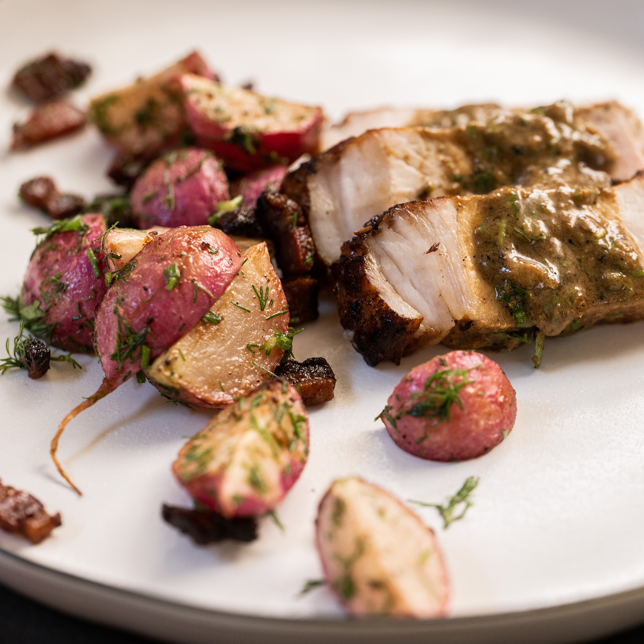 Samantha Seneviratne's Bacon Radishes
