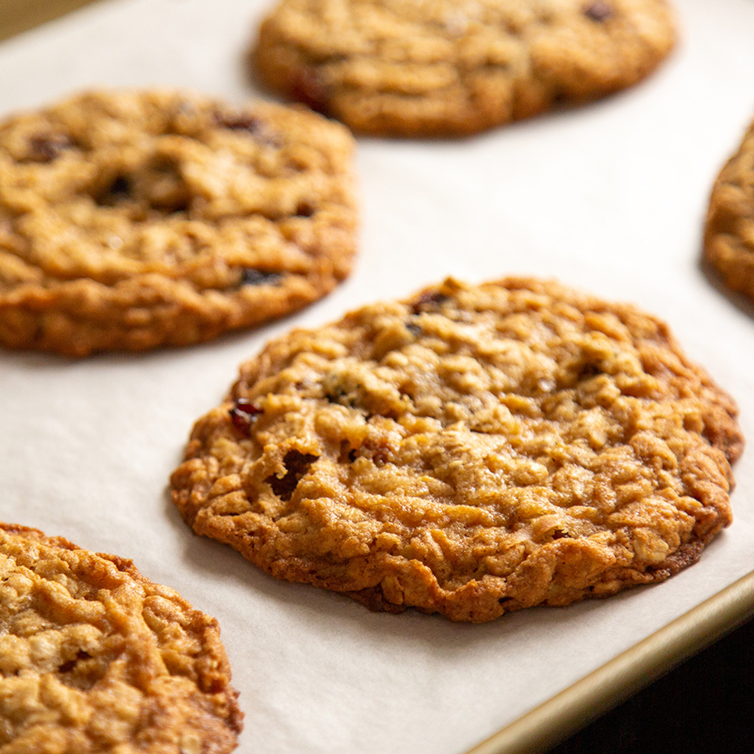 Zoe Francois' Coconut Oatmeal Raisin Cookies