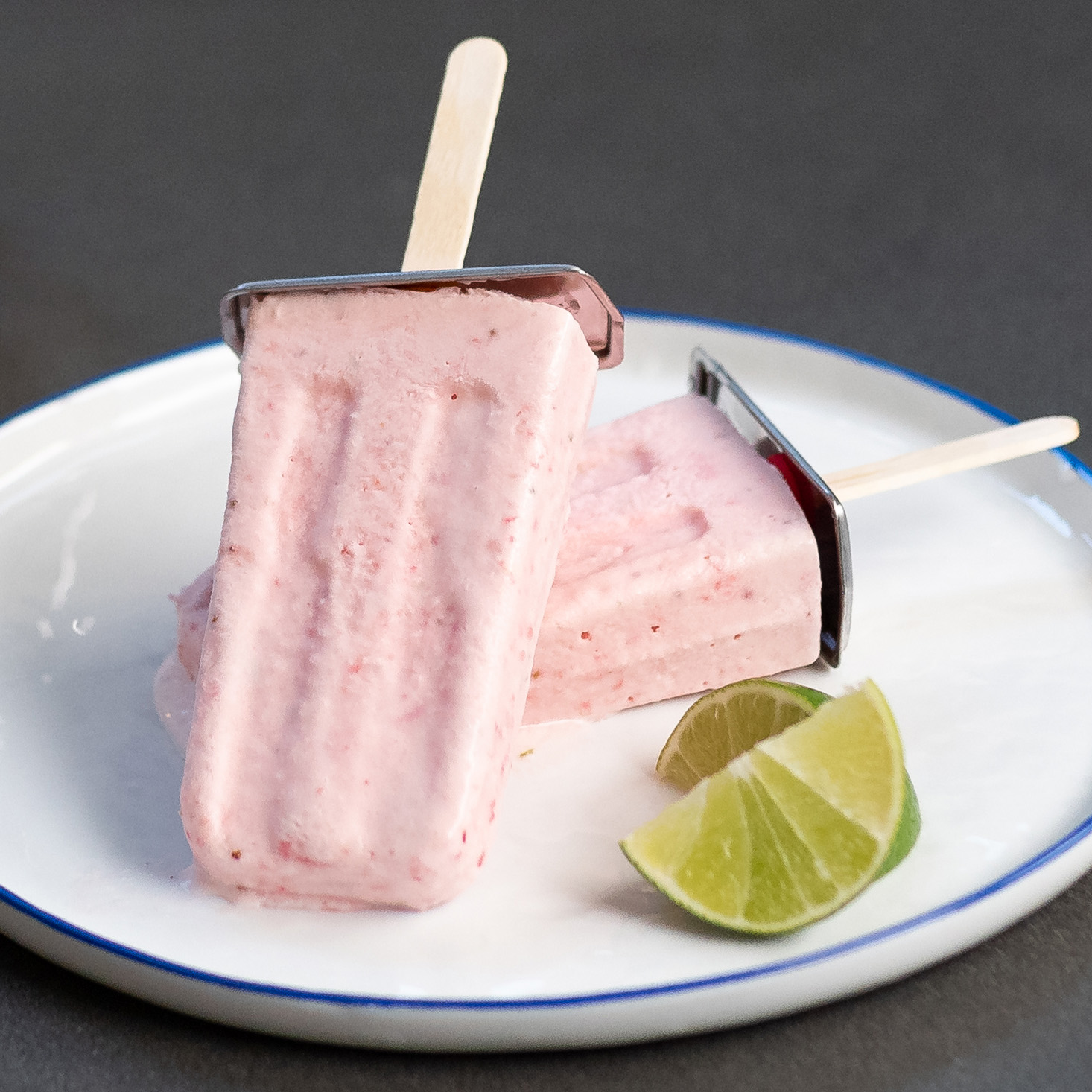 Coconut Berry Pops