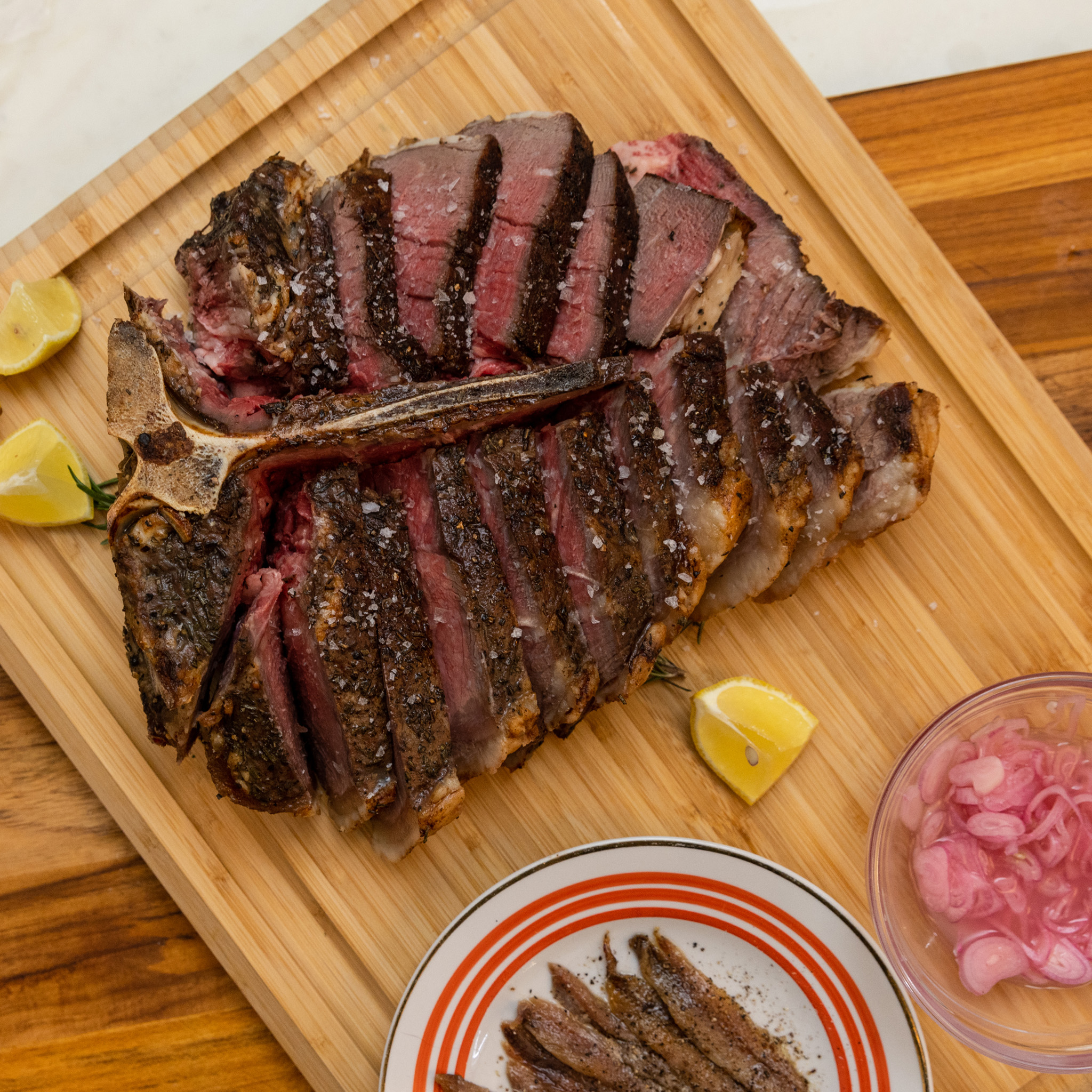 Carla Lalli Music's Rosemary-Roasted Bistecca