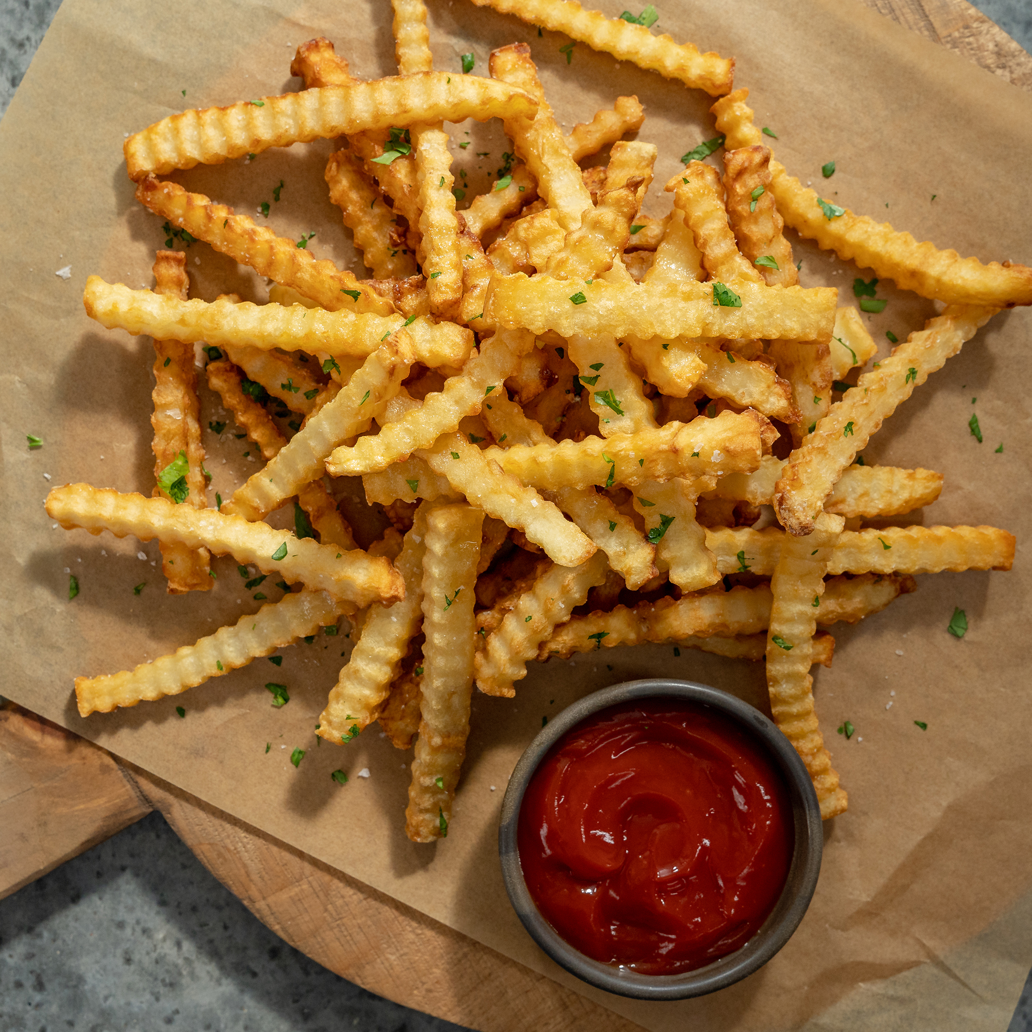 Joanna Gaines's Crinkle Fries