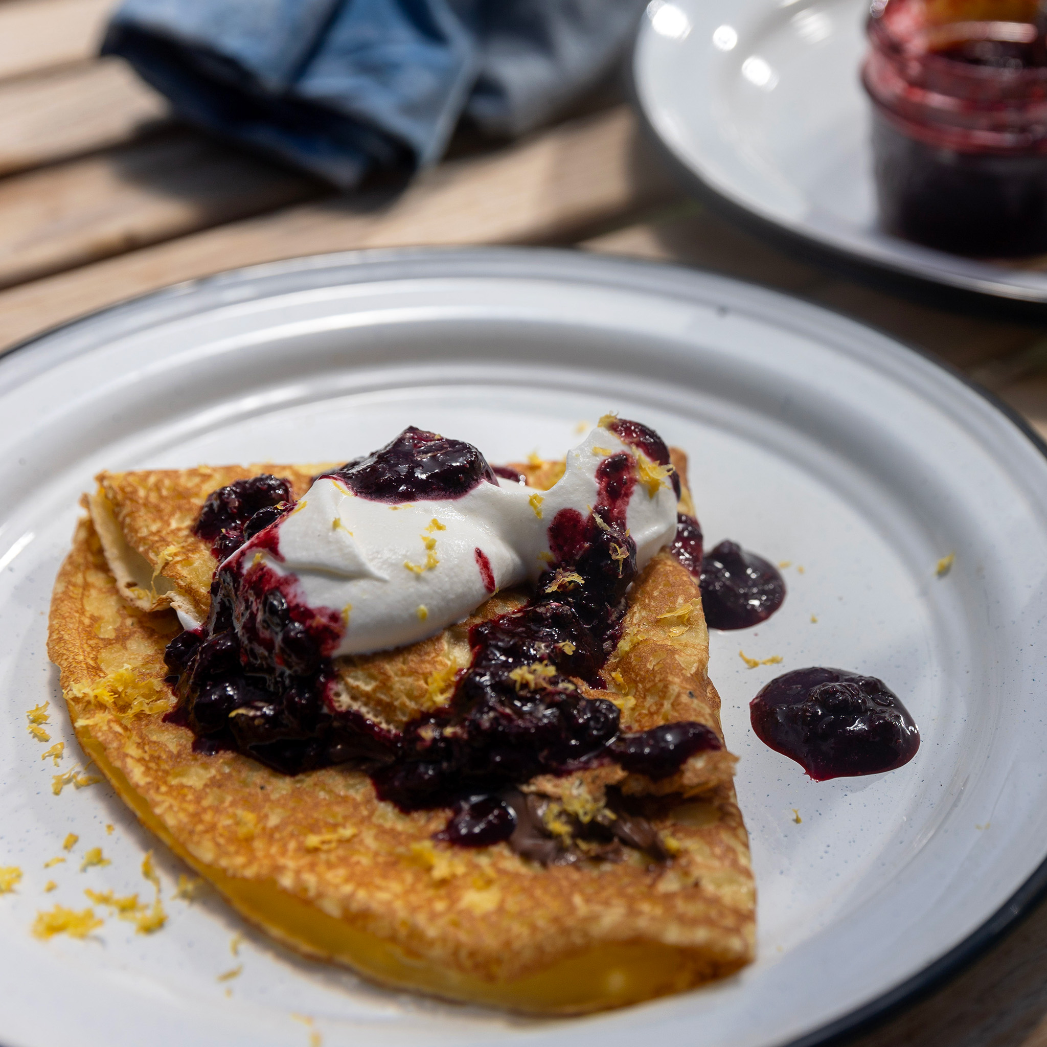 Eduardo Garcia's Campfire Crepes
