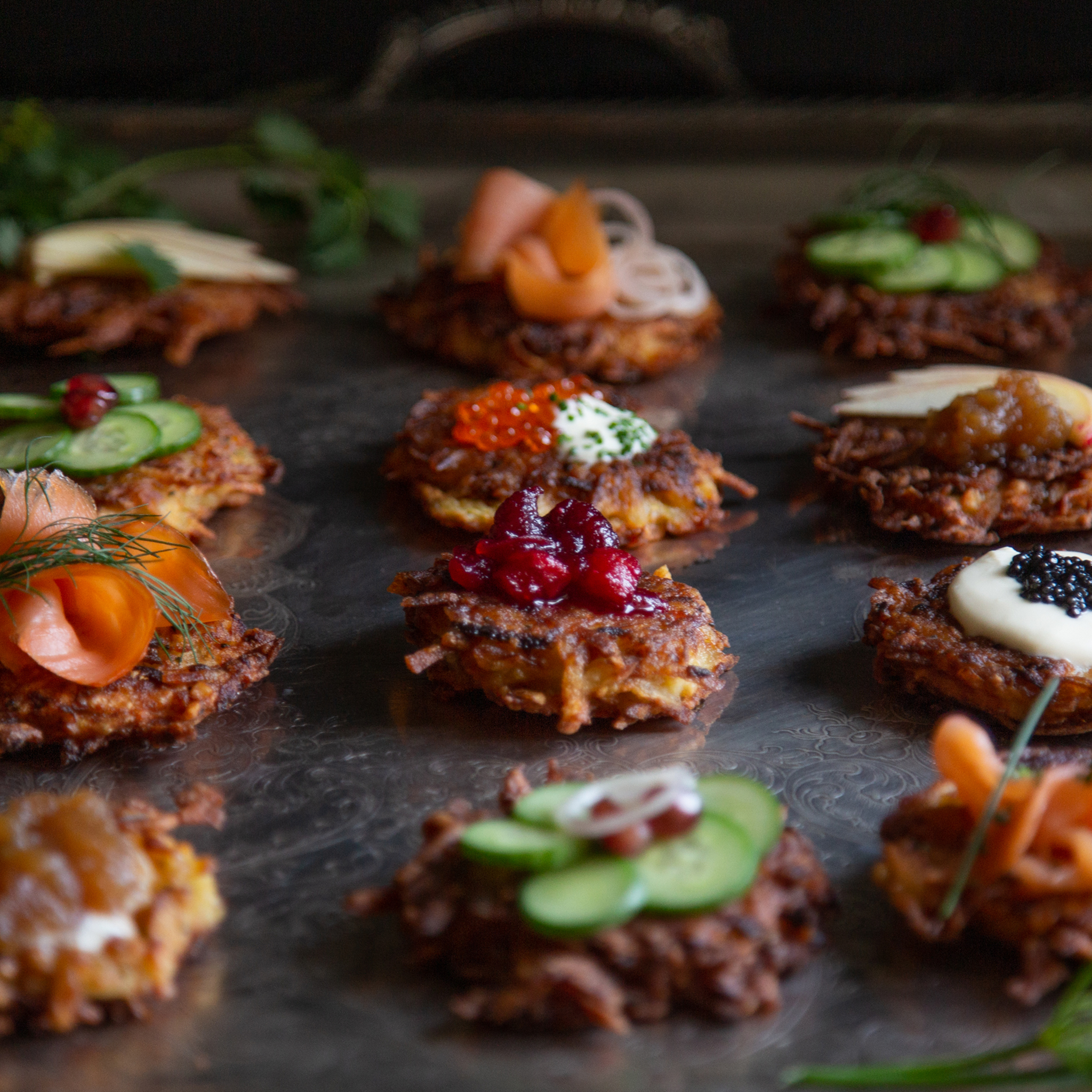 Zoe Francois' Potato Latkes