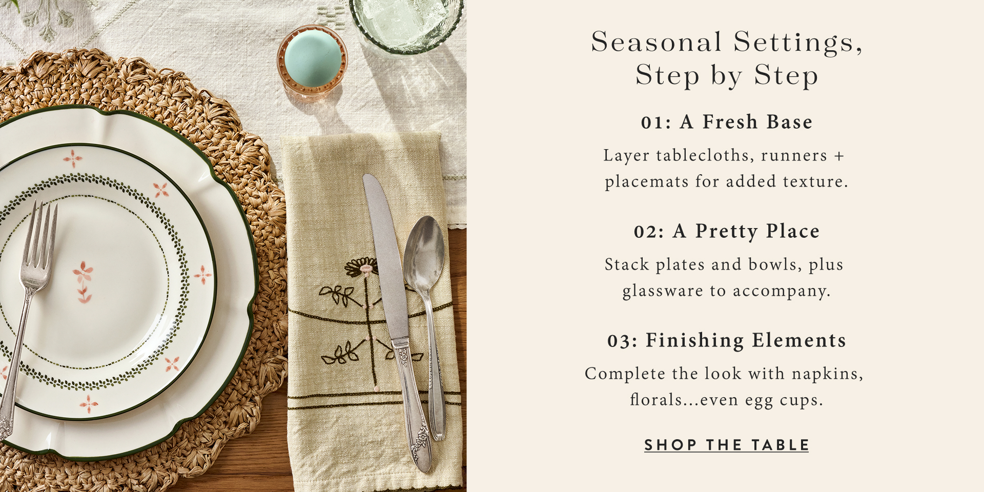 Shop the Table