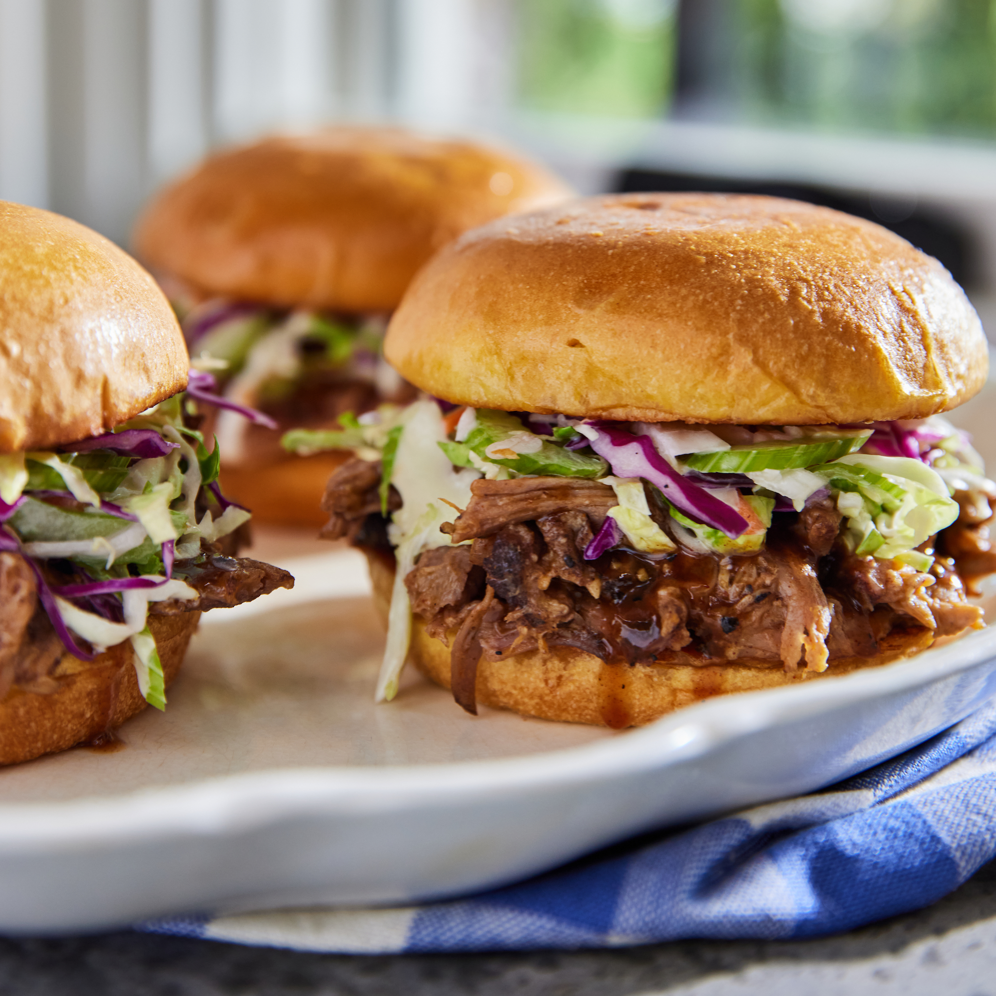 Dr Pepper BBQ Pulled Pork Sandwiches