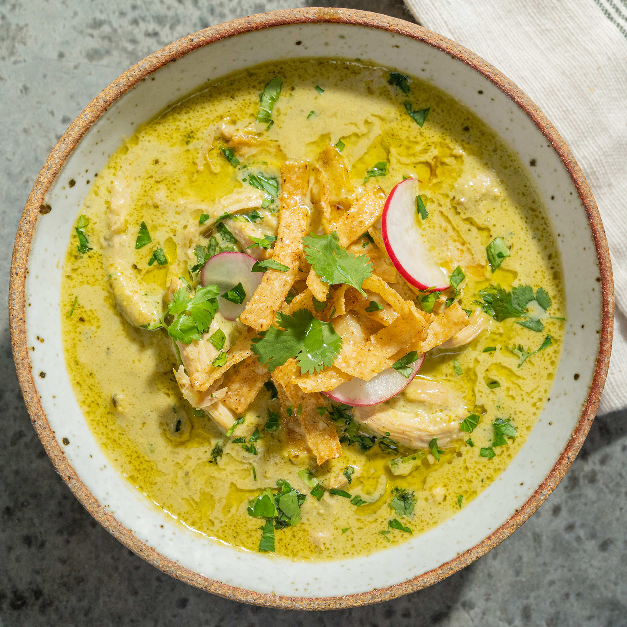 Joanna Gaines's Creamy Chicken Poblano Soup