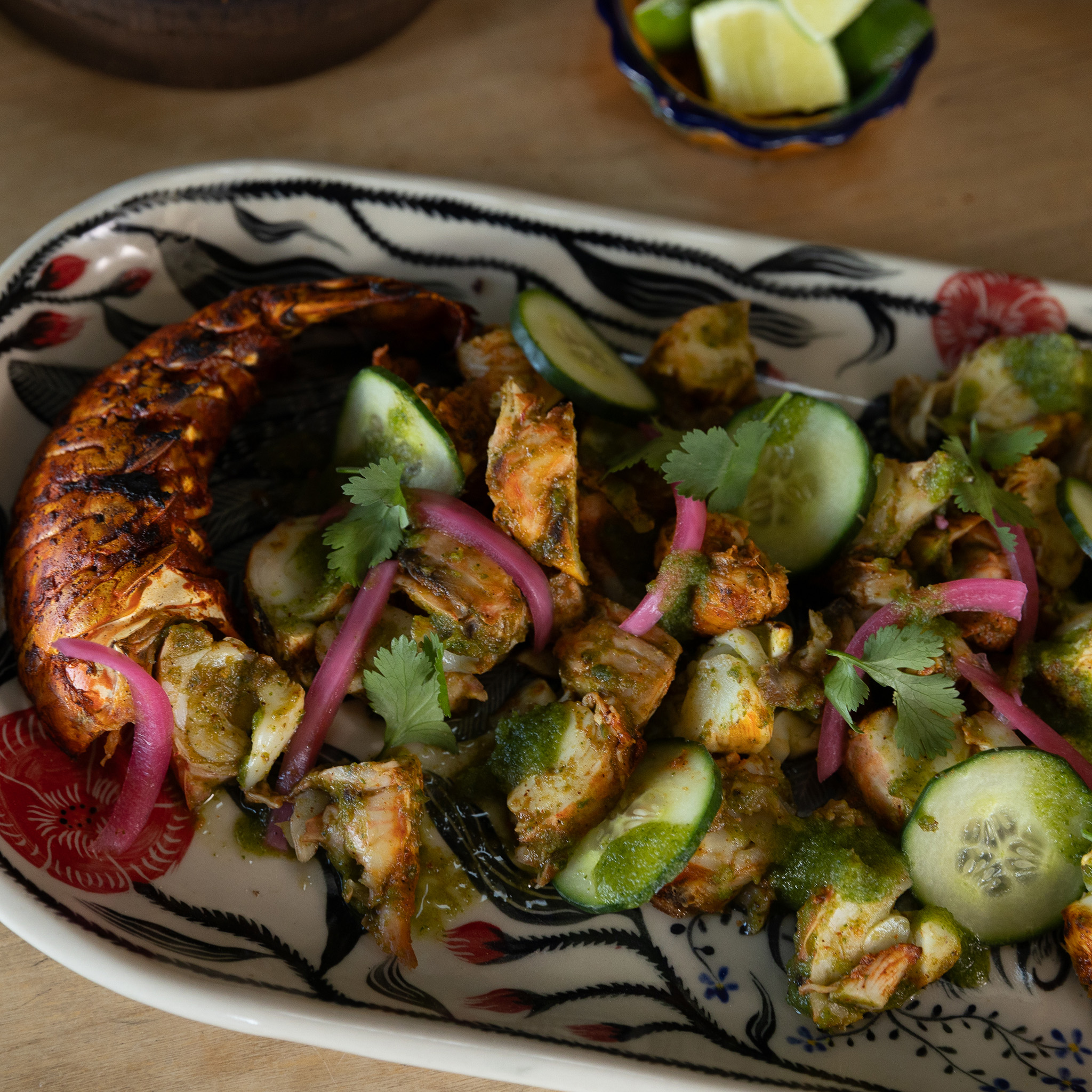 Eduardo Garcia's Grilled Lobster Aguachile