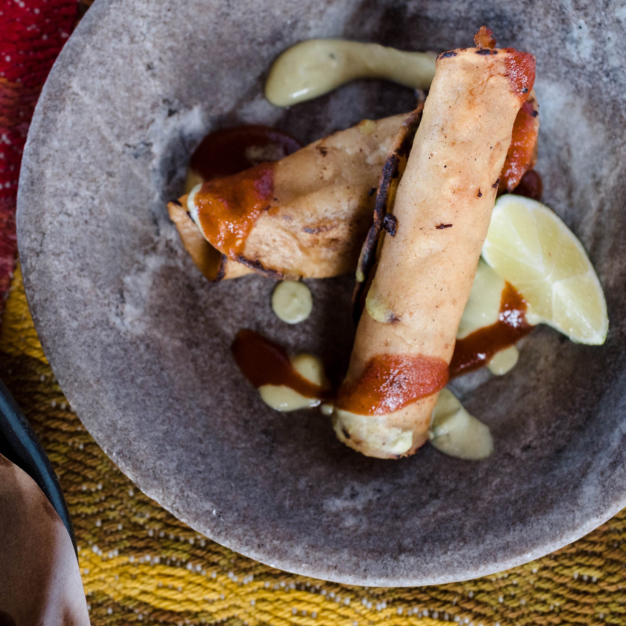 Eduardo Garcia's Chicken Flautas
