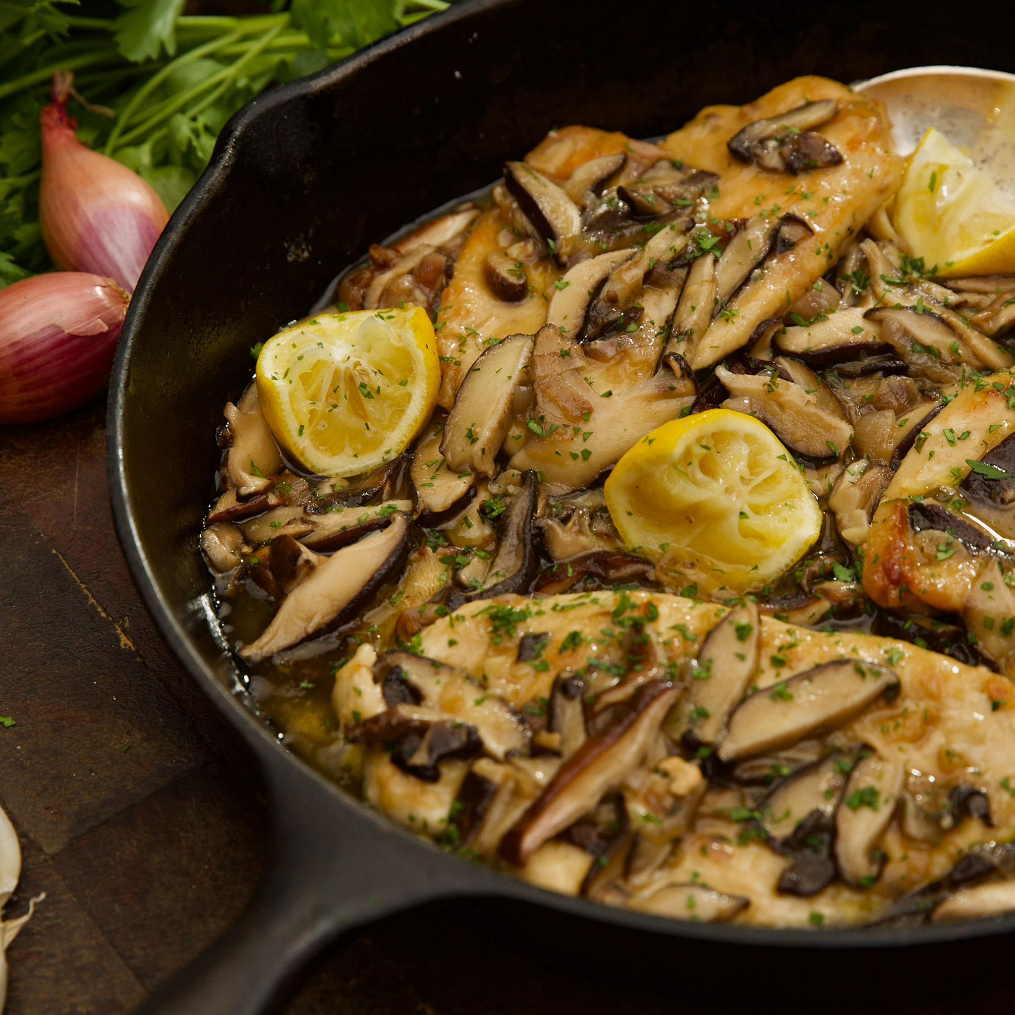 Elizabeth Poett's Chicken Marsala
