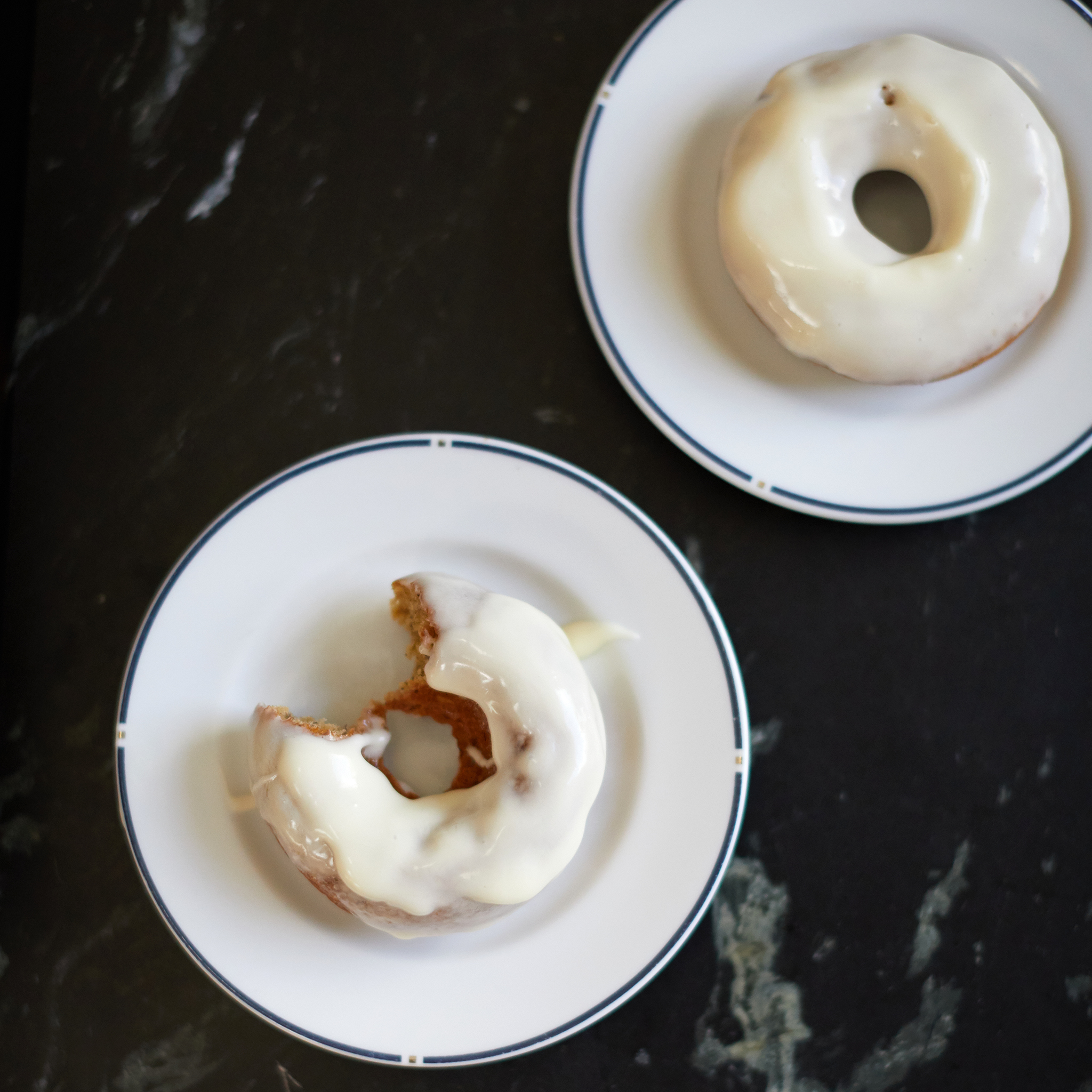 Zoe Bakes Banana Cake Doughnuts
