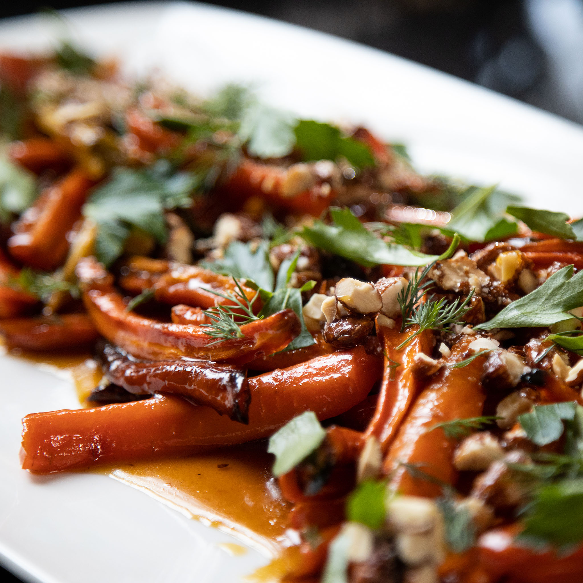 Katie Button's Orange and Maple-Glazed Carrots